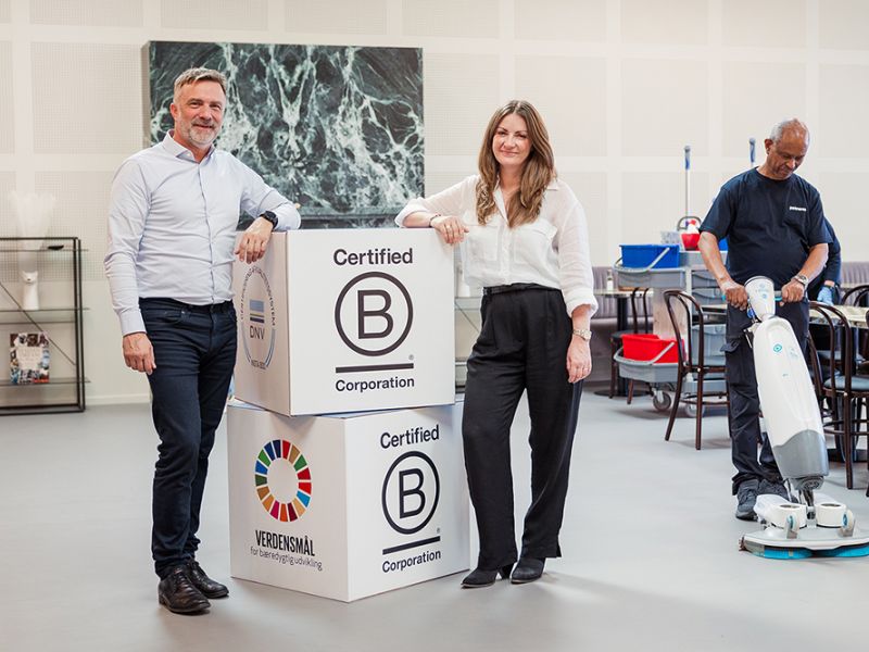 Partneren A/S medarbejdere med B-Corp certificering